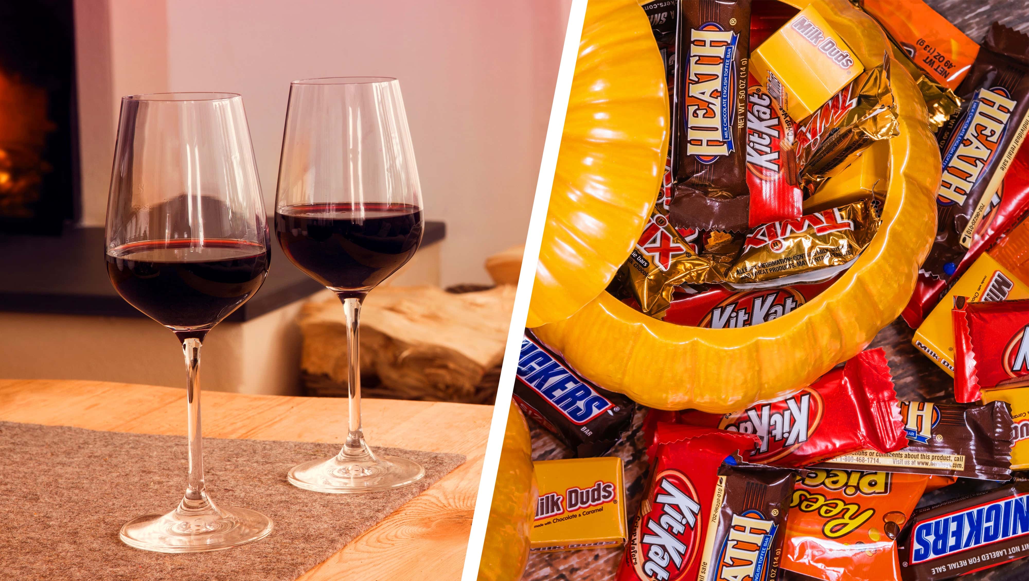 21 Halloween Candy and Wine Pairings You'll Actually Love